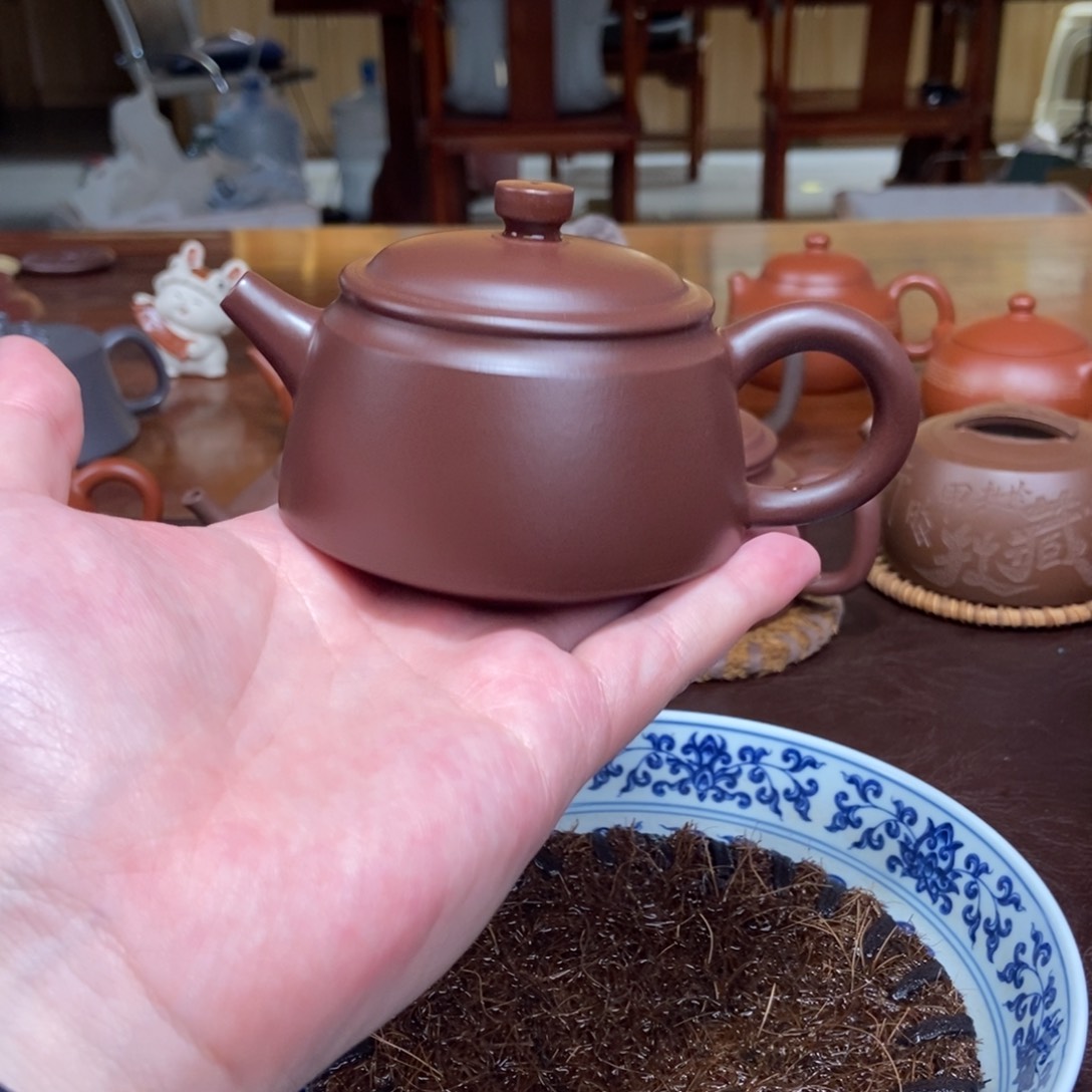 茶壶紫砂金钟紫砂壶