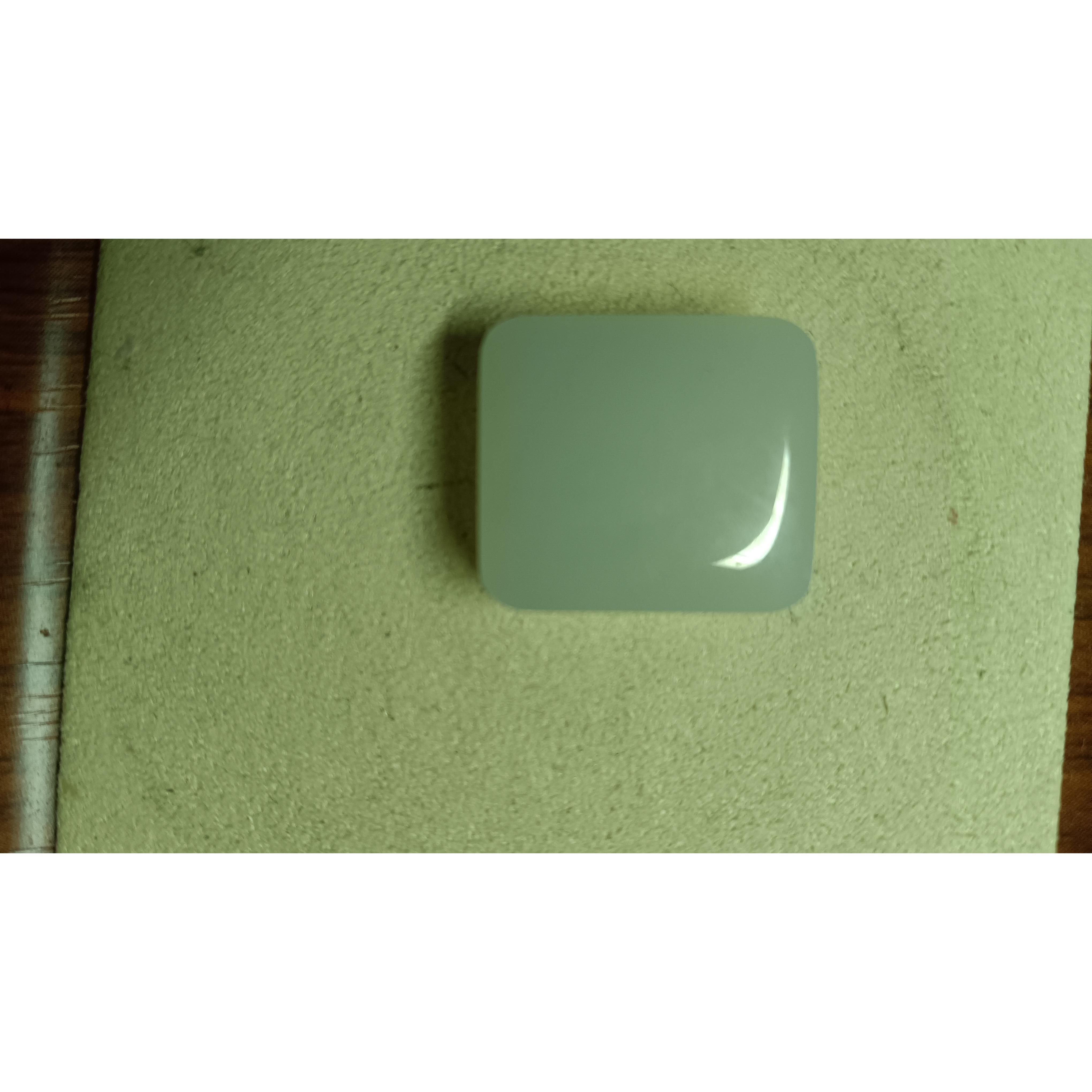 新疆和田玉白色光面平安无事牌百搭气质挂坠