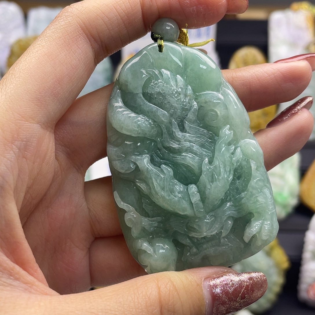 翡翠吊坠(不含链)未镶嵌