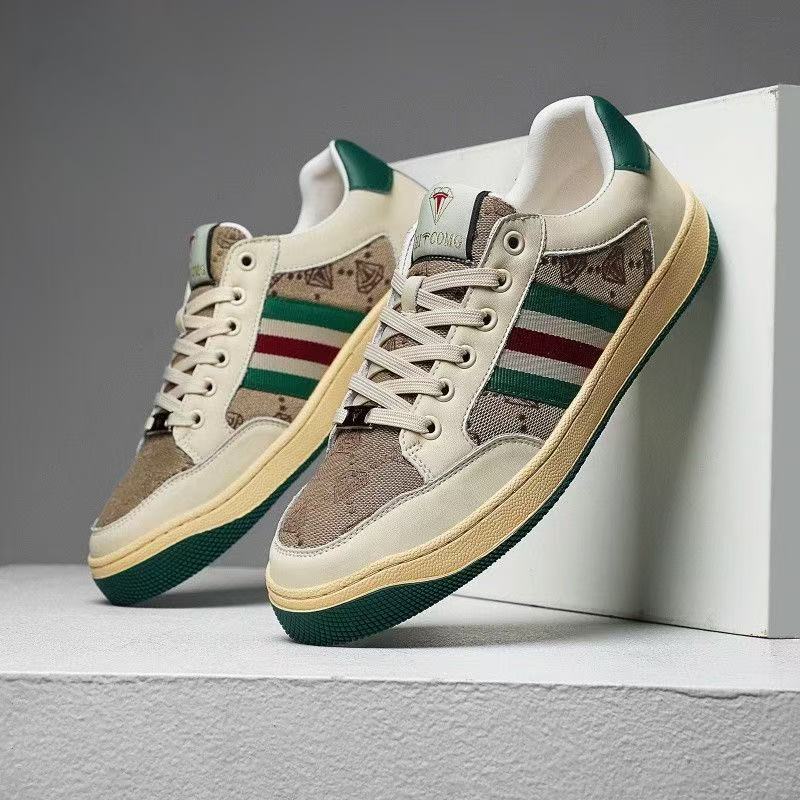 钻石TSL潮流老花脏脏百搭经典绿板鞋