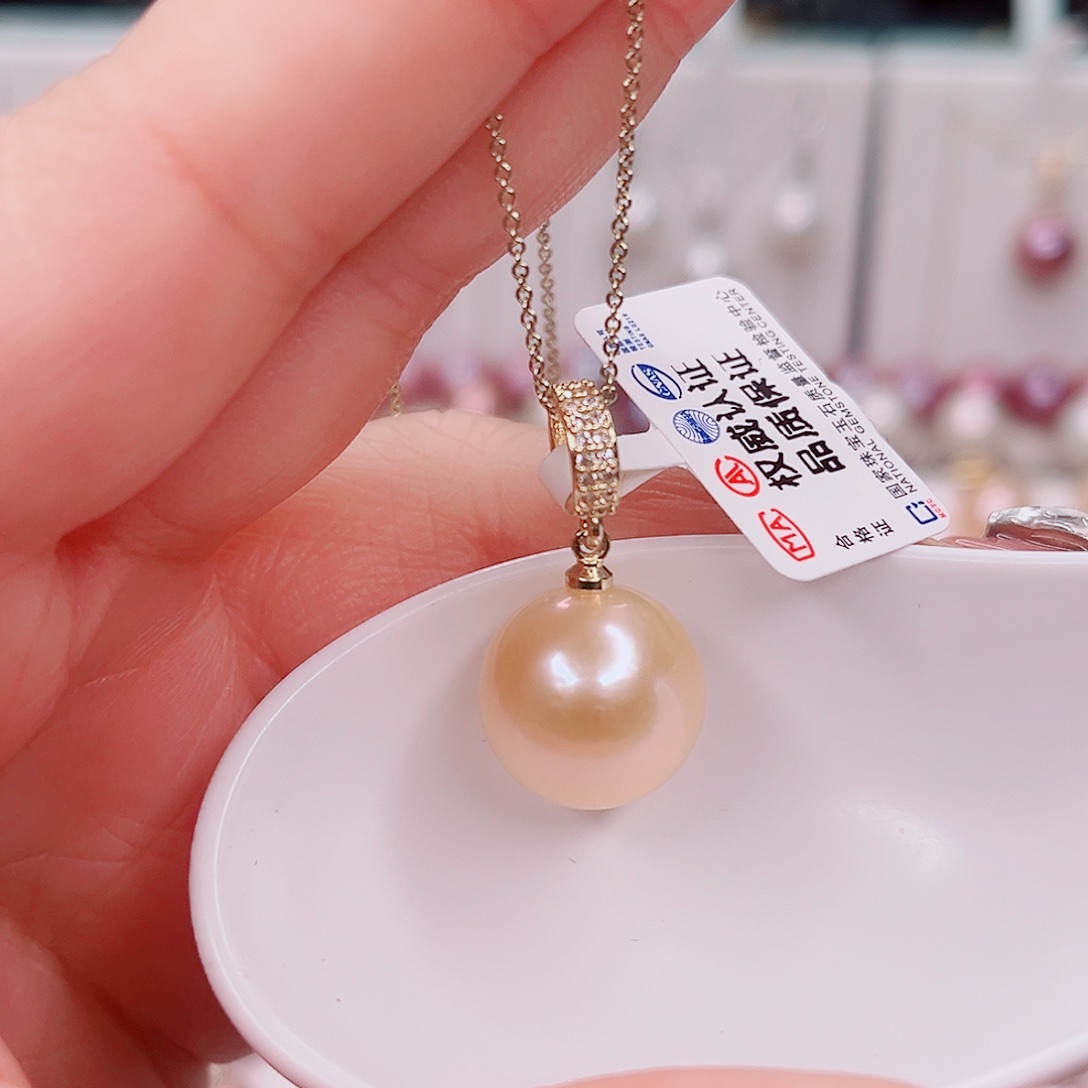 吊坠(赠链)合金淡水珍珠