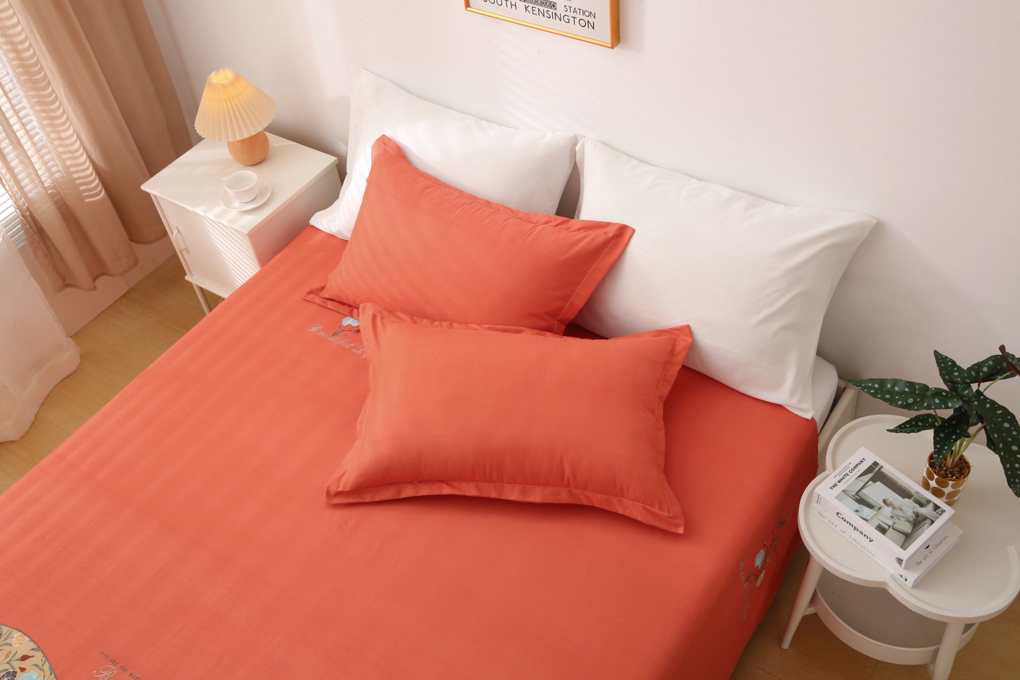 枕套一对0.48m*0.74m秋冬新款加密加厚斜纹【盛典花枝】