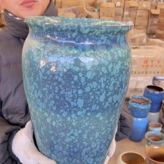 紫砂花盆高41口26————-