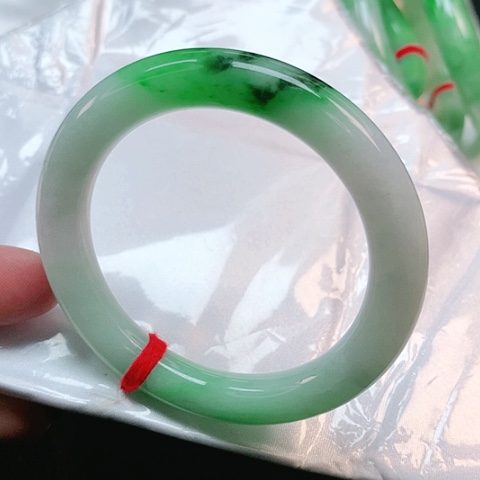 未镶嵌手镯翡翠圆条1796