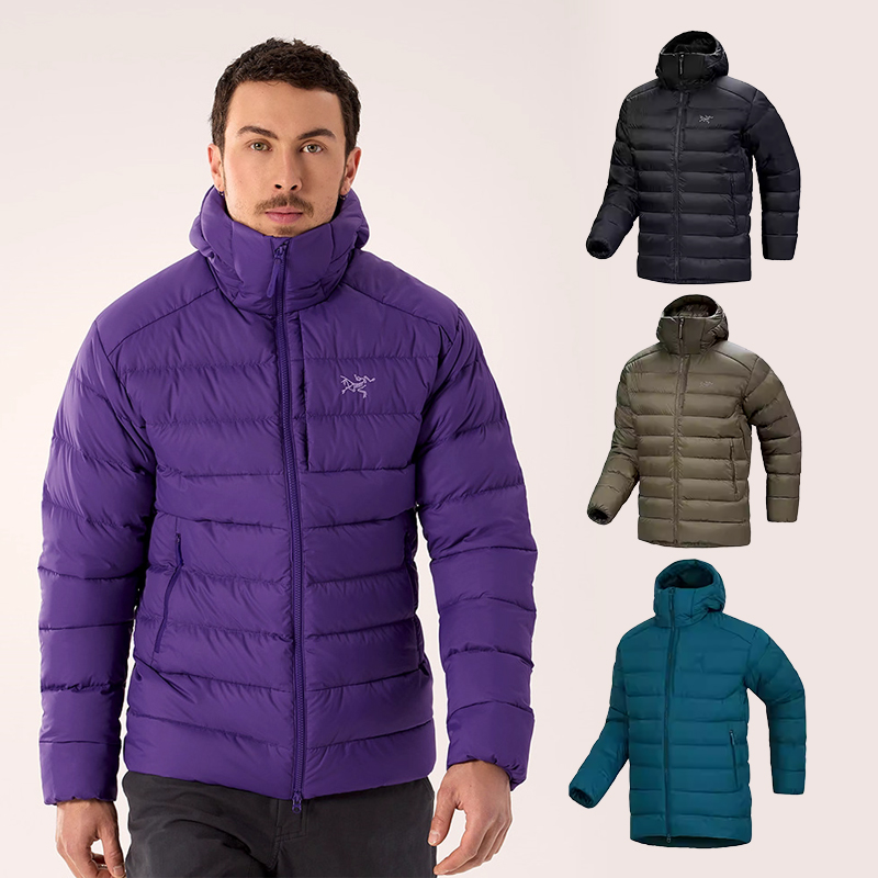 ARC'TERYX始祖鸟 Thorium Hoody 750蓬保暖防风灰鹅绒排骨羽绒服