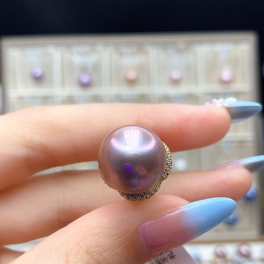 淡水珍珠合金颈饰