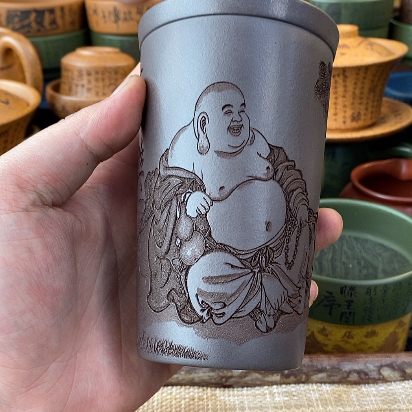 【闪购商品】紫砂杯子宜兴全手工紫砂杯