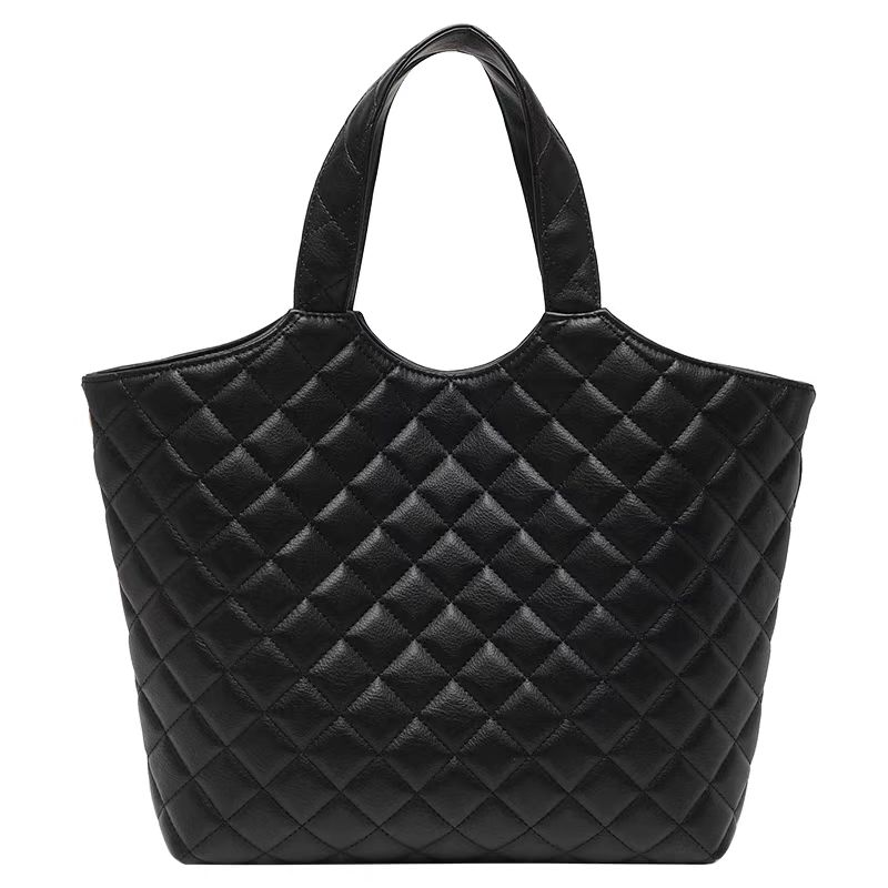 【小乔】轻奢豪华时尚潮流女士树林黑色购物袋单肩腋下休闲包