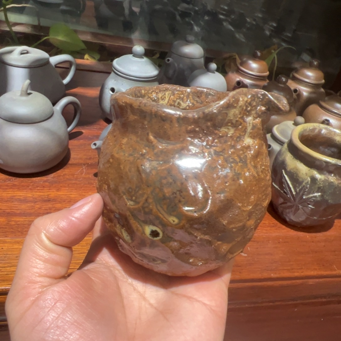 贵台龙窑柴烧茶壶127