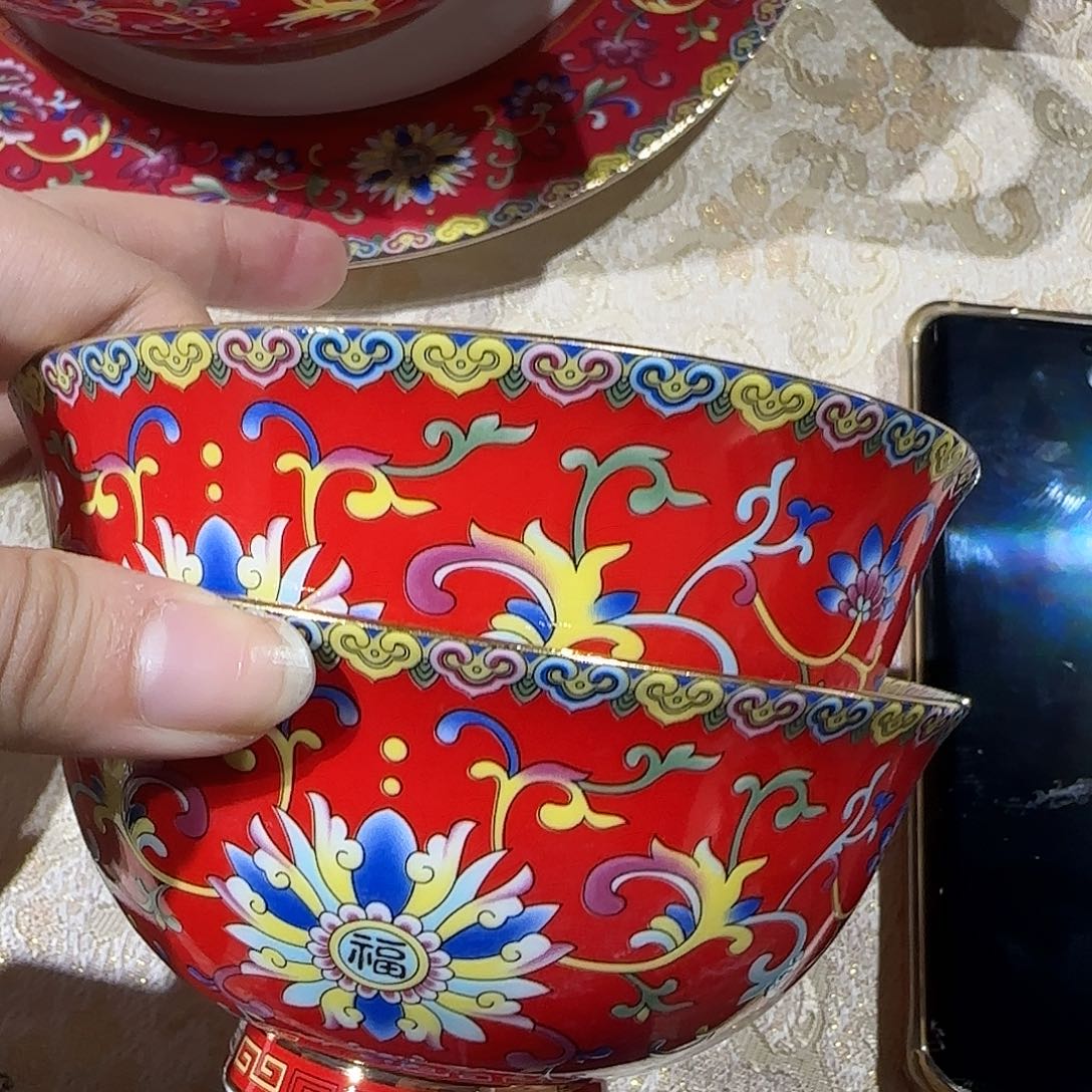 骨瓷珐琅彩工艺制作