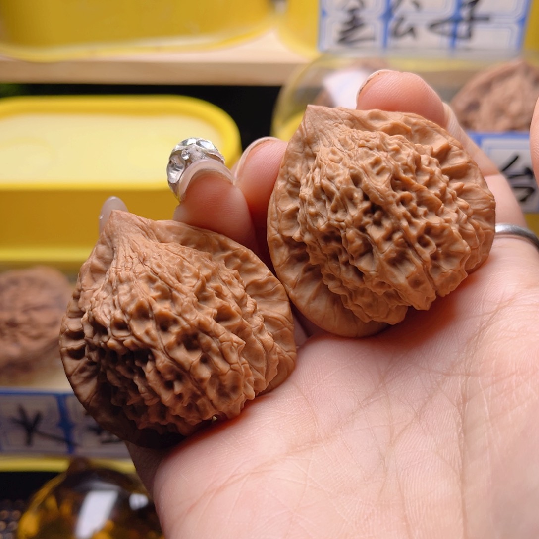 文玩核桃把件朱雀42