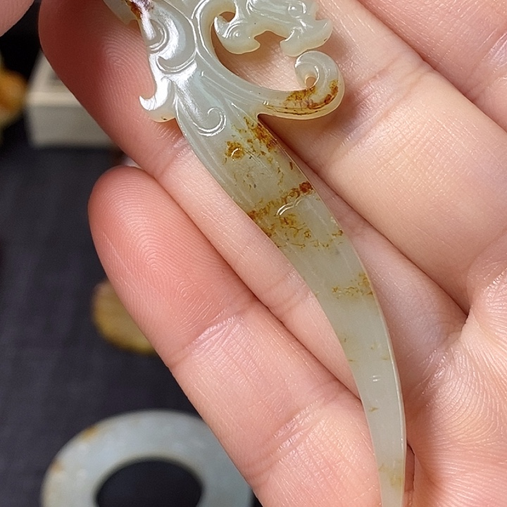 和田玉（糖玉）车挂未镶嵌?**林