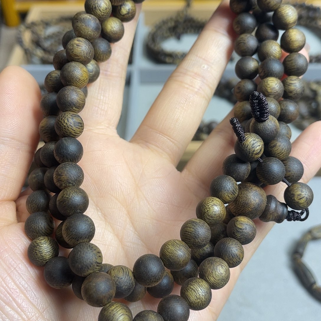 善***缘沉香沉香碎屑棋楠沉香老料多圈8mm花香韵