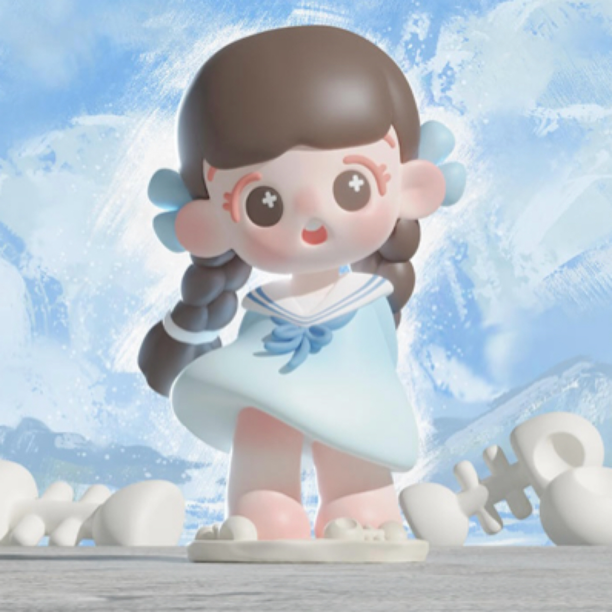 【拆盒】倒倒初代自然会有回答系列盲盒手办潮玩