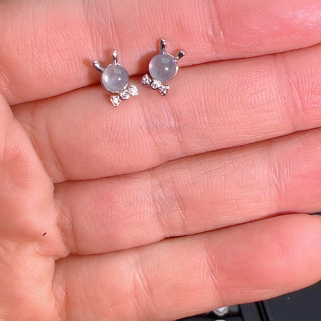 紫晶珠宝半成品银S925镶嵌