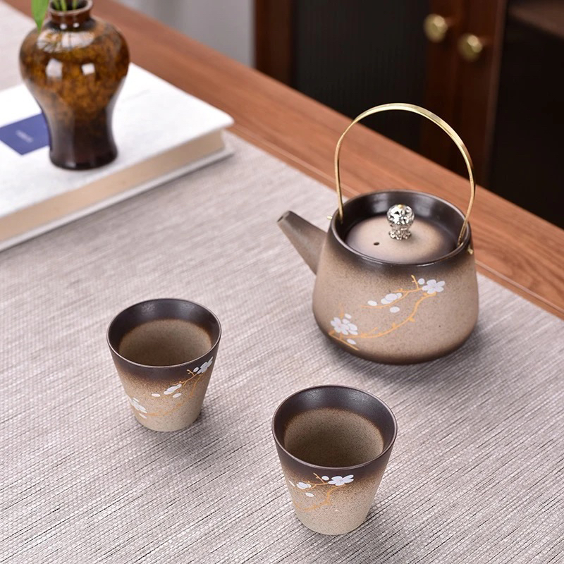 高端茶具老陶泥提梁壶