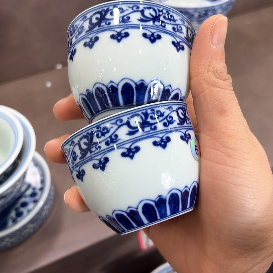 盖碗全场七景德镇的这个景德镇的早茶真的