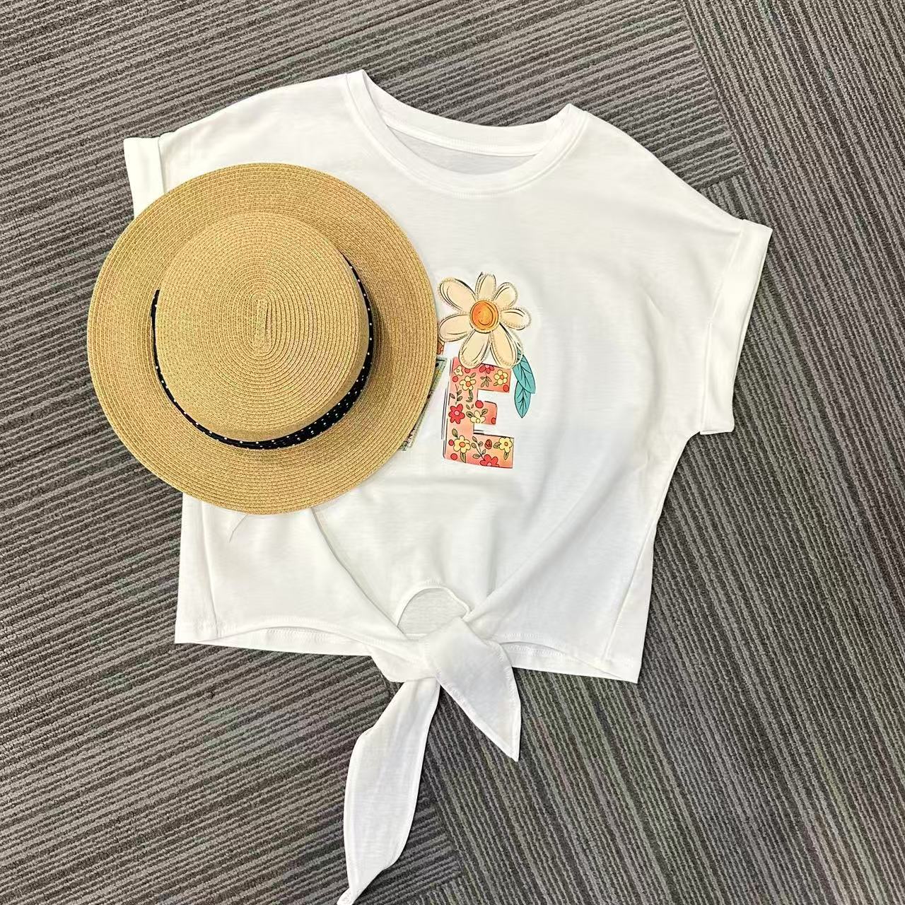 熙薇【向阳而生】2025夏季新款时尚休闲百搭气质设计师上衣H2609