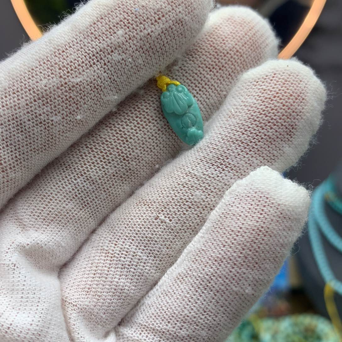 绿松石挂件未镶嵌