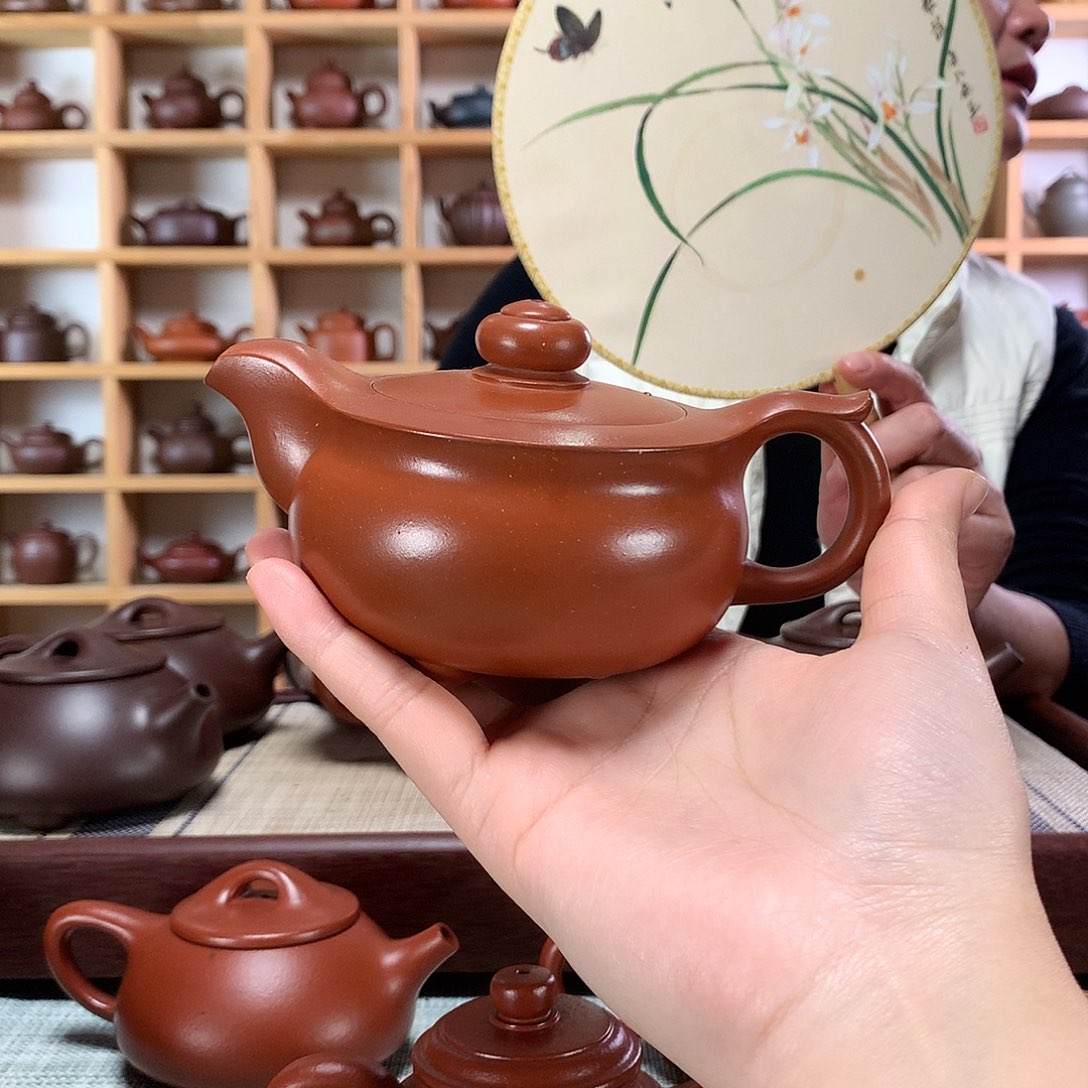 紫砂茶壶华****行紫砂壶手工制作