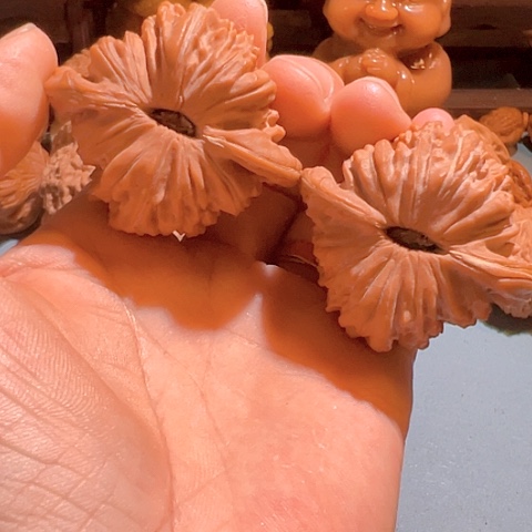 文玩核桃把件四座楼47