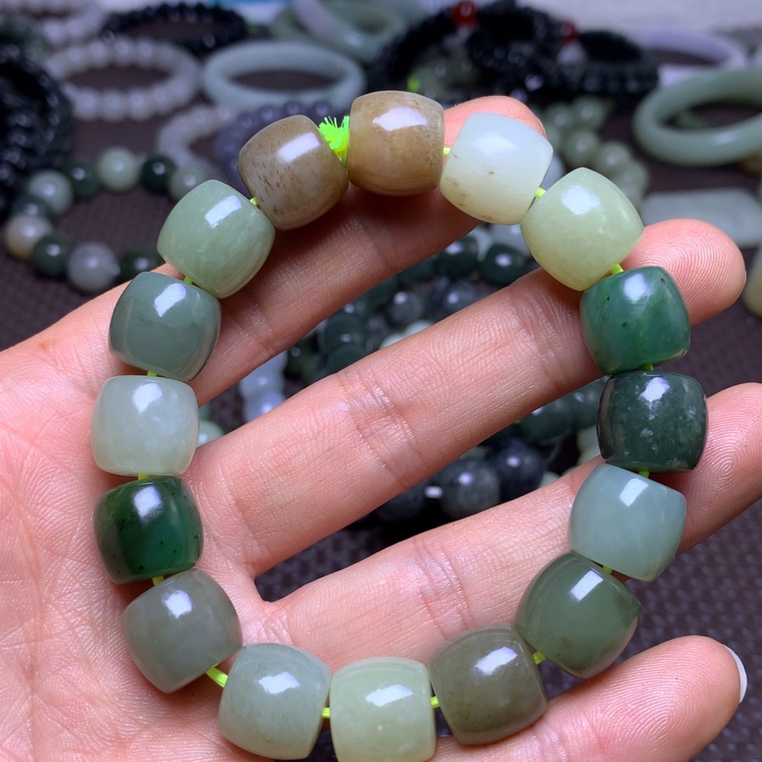 未镶嵌手串和田玉