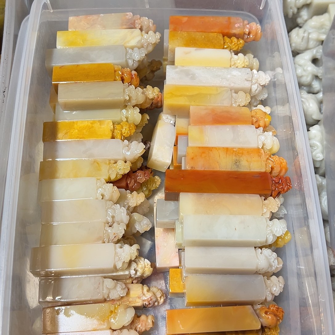 寿山石随机批发10个