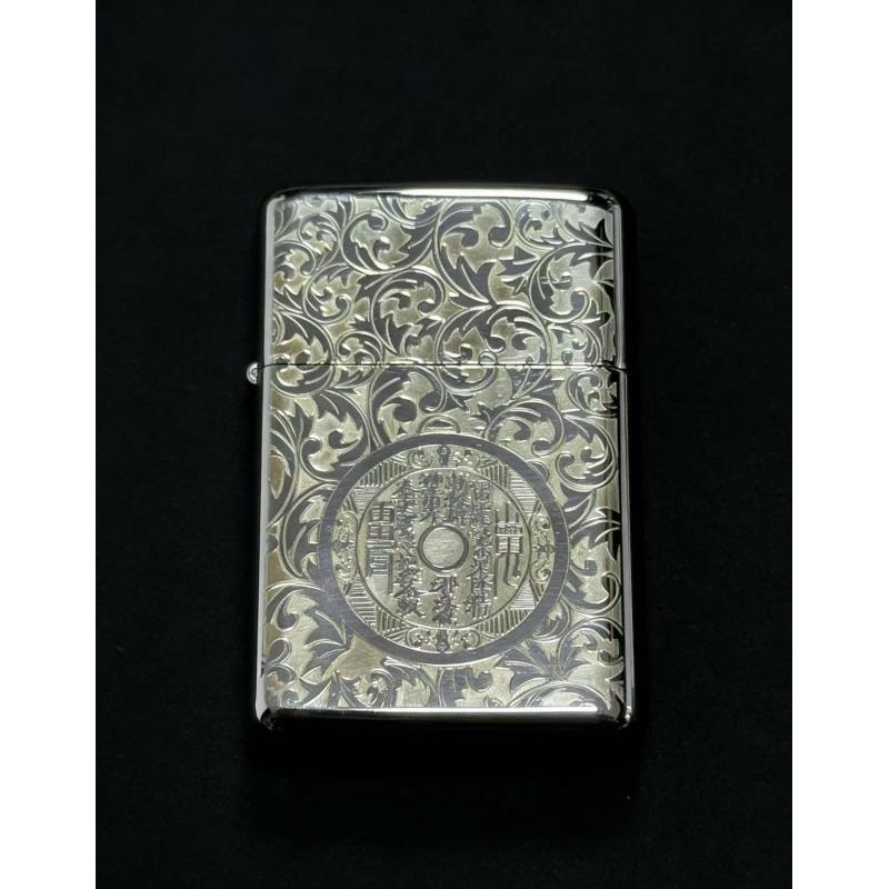 790唐草三鬼花钱111/666打火机【全新机无油】