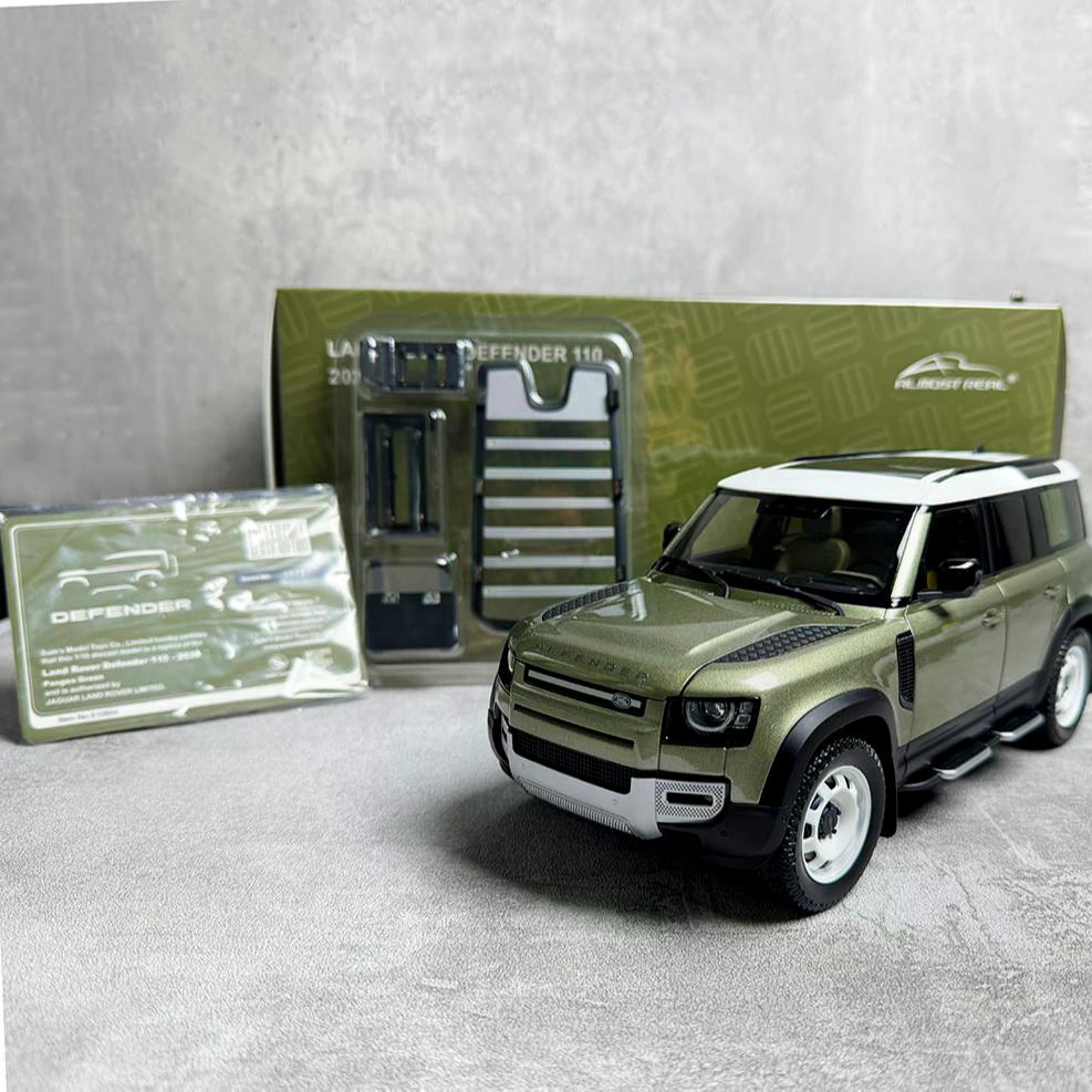 【展出现货】AR 1:18 路虎 卫士 110 绿色