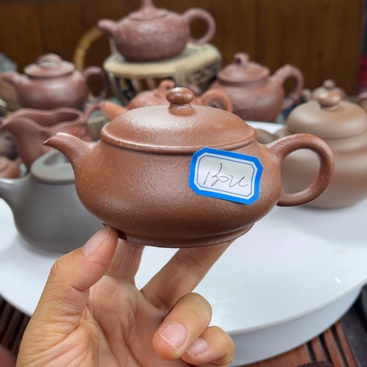 紫砂茶壶紫砂花茶