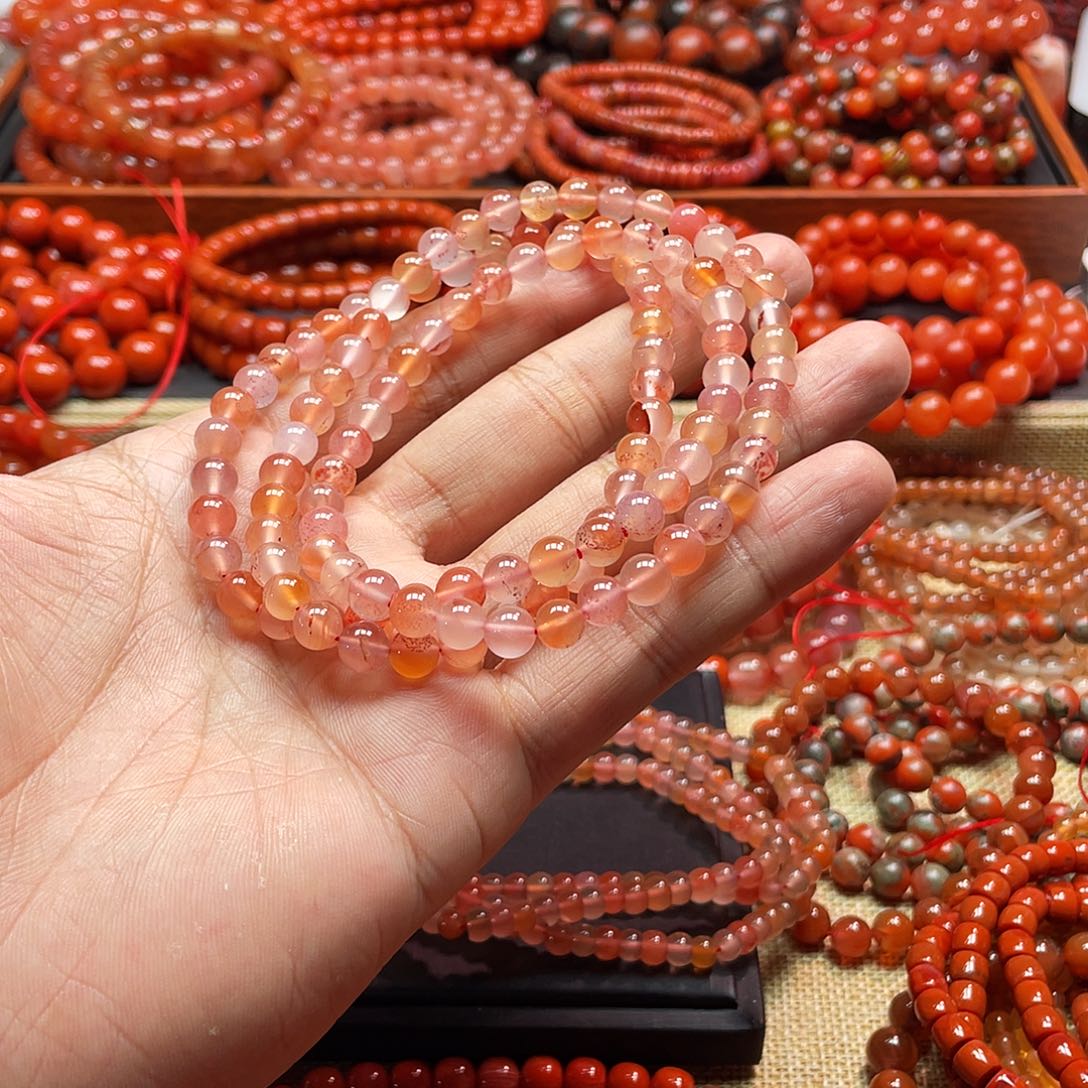 手链未镶嵌南红玛瑙