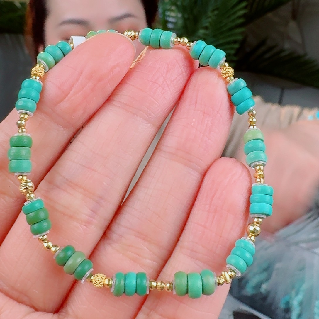 绿松石珠宝奇石未镶嵌