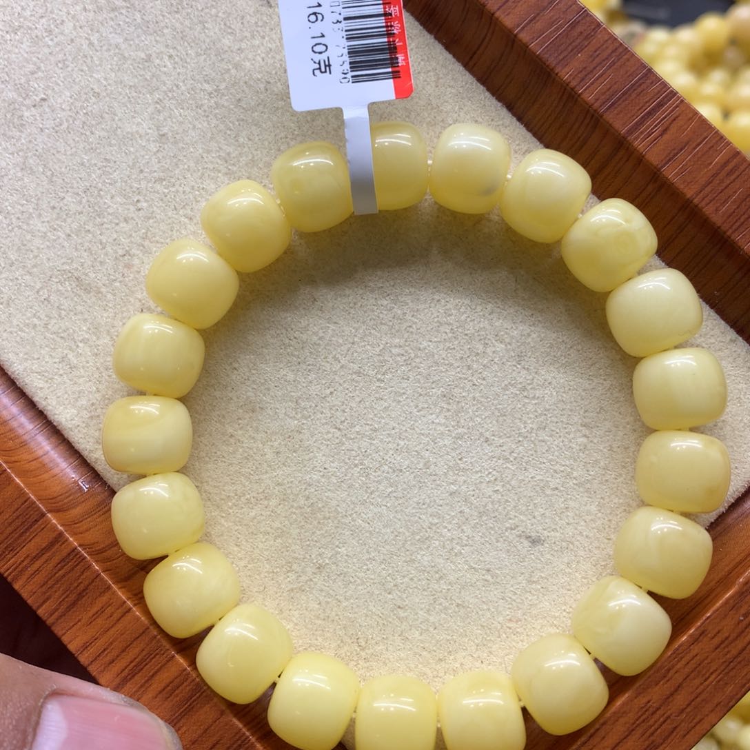 蜜蜡手链未镶嵌蜜蜡