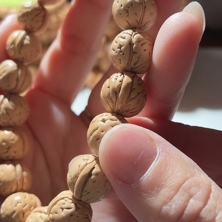 吊坠桃核桃核手串野生7