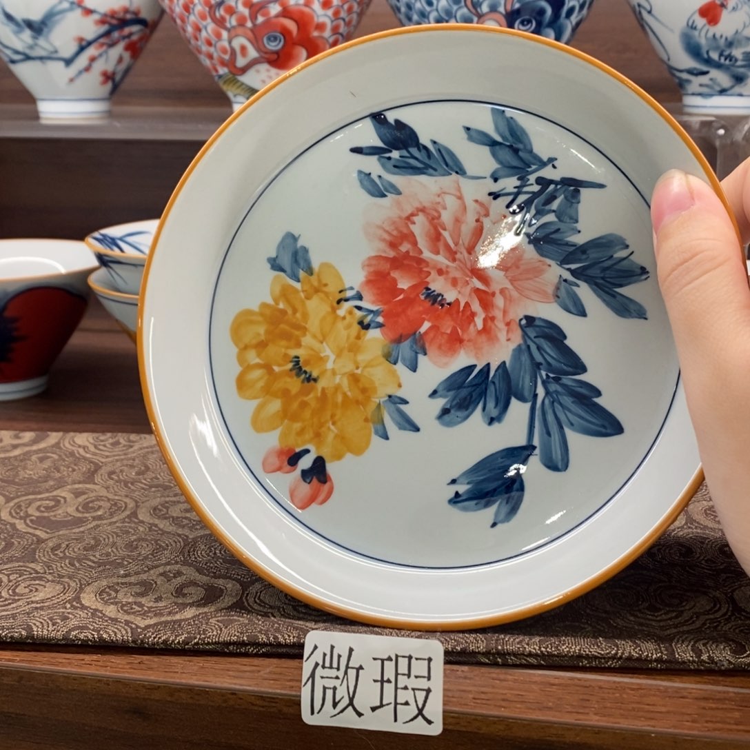 釉下彩手工绘制手工绘制