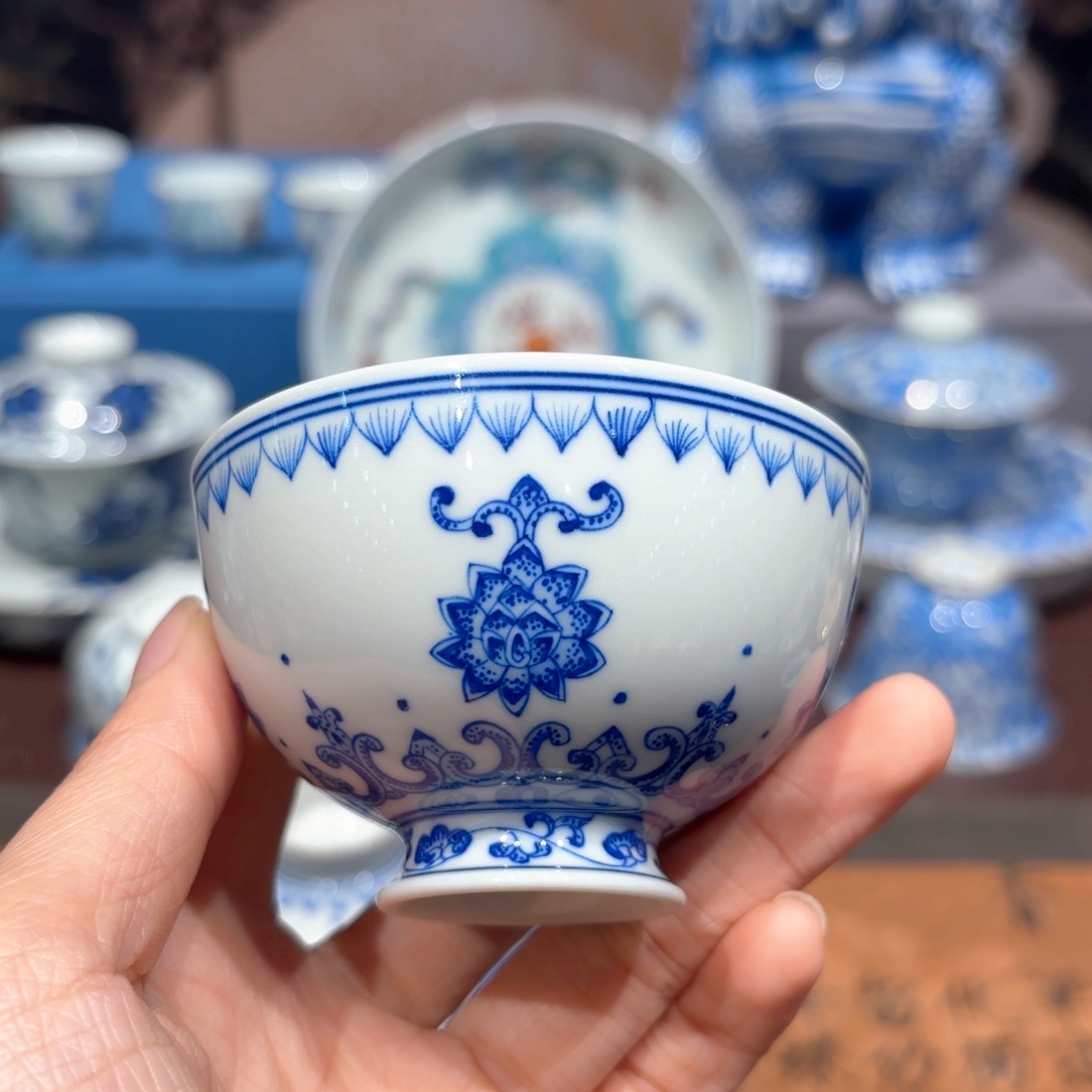 瓷片景德镇纯手工手绘