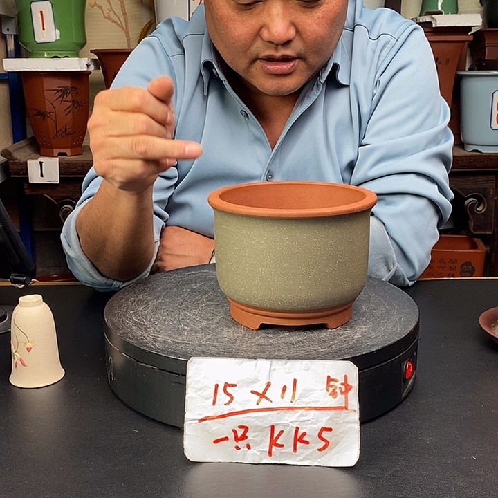 花盆紫砂紫砂花盆货号一只K5