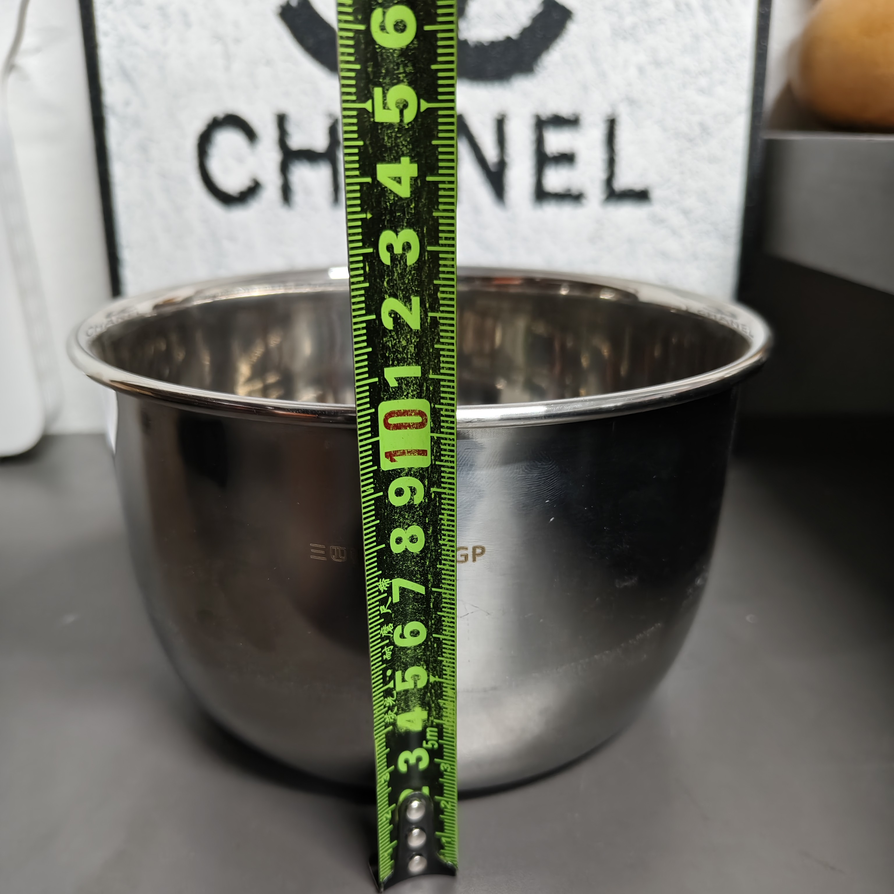 A130-微瑕316L不锈钢加厚食品级锅头一个