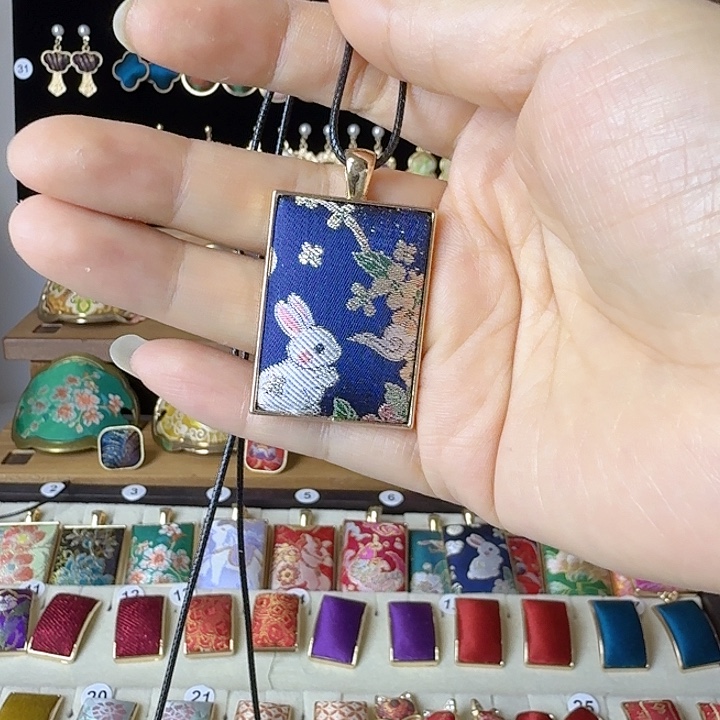 琉璃纯铜合金无事牌