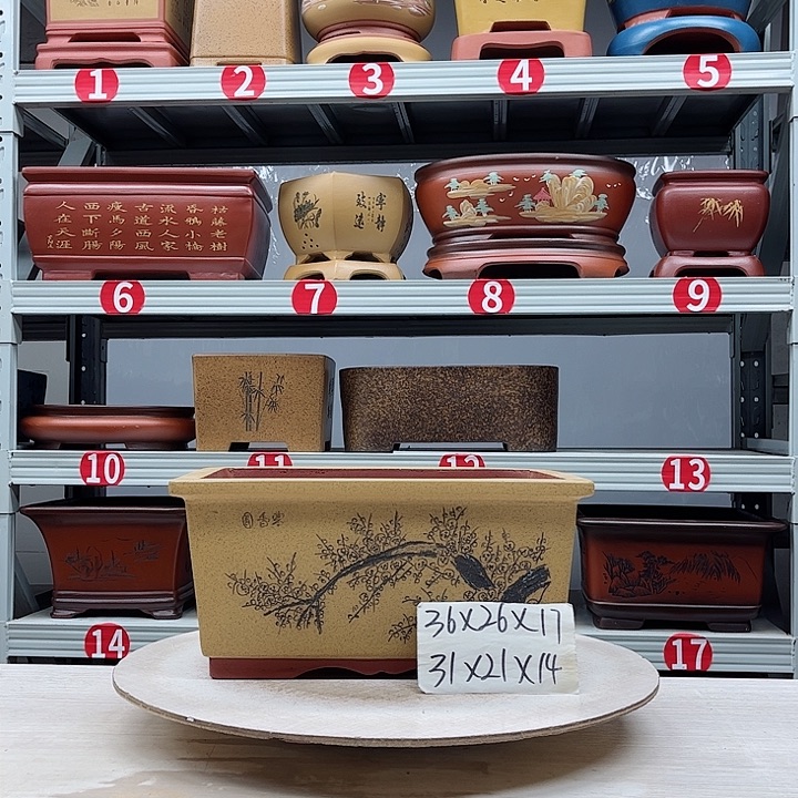 紫砂花盆紫砂花盆