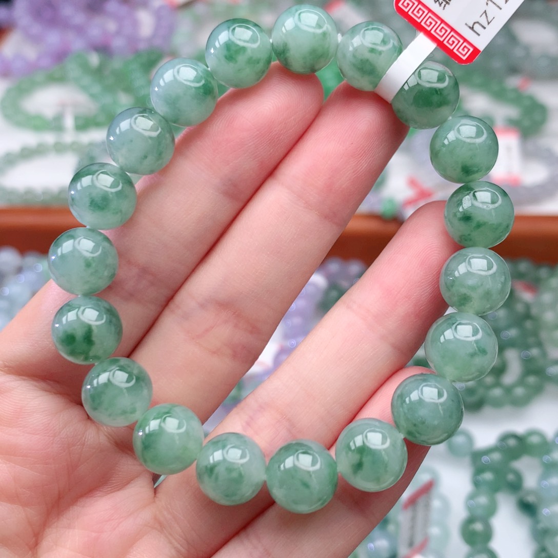 翡翠手链未镶嵌翡翠10mm