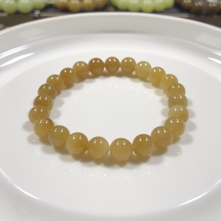 和田玉未镶嵌手链卡8