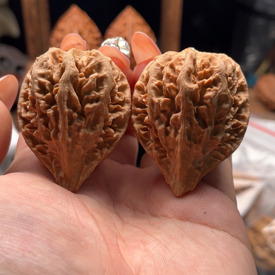 文玩核桃把件关东木子家楸大胖74