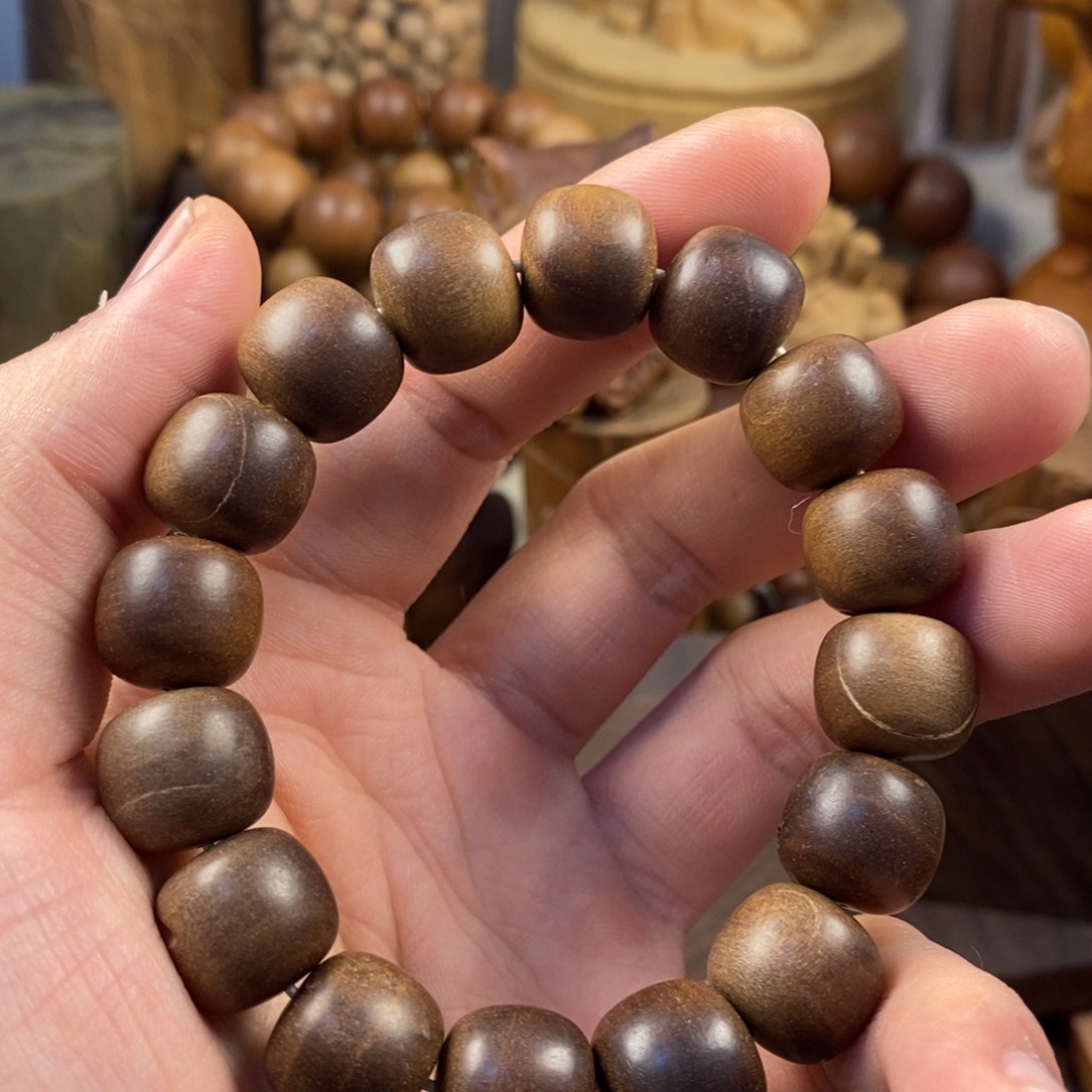 檀香木手串/手链奶香1314大瑕疵