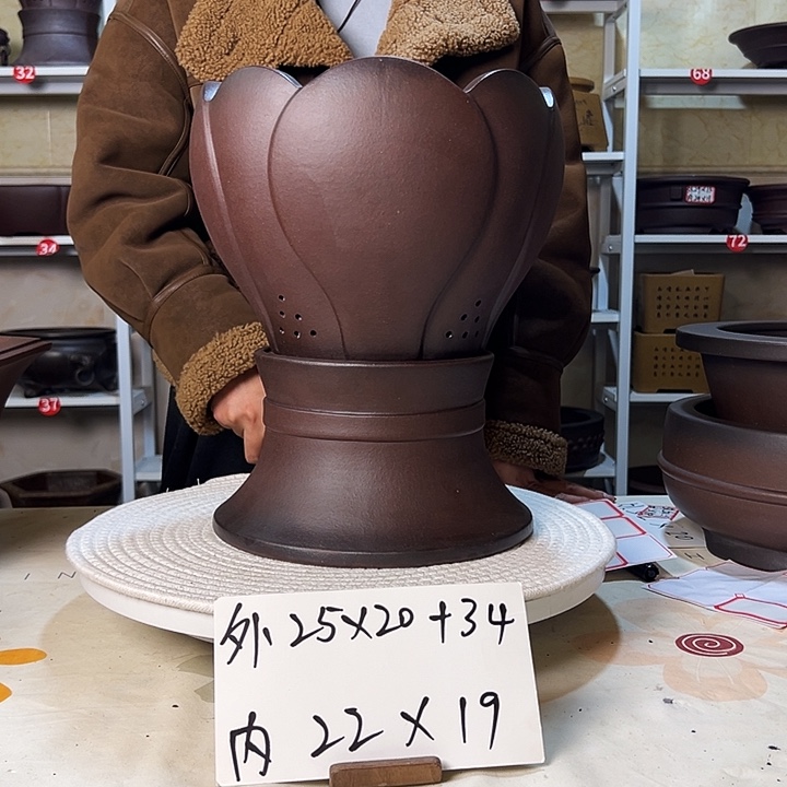 紫砂紫砂花盆花盆