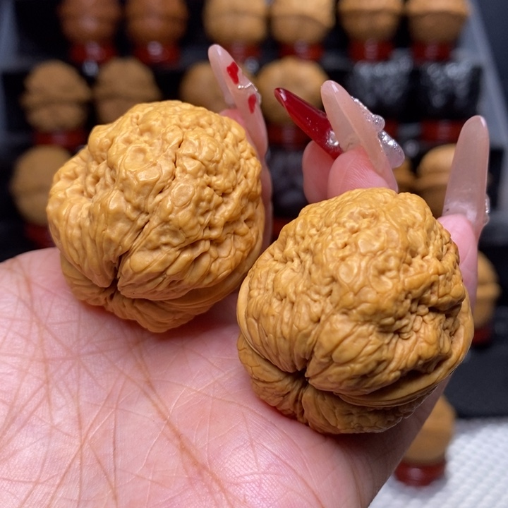 文玩核桃把件帝王蟾45号