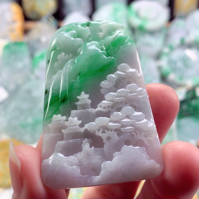 【闪购商品】翡翠吊坠(不含链)未镶嵌