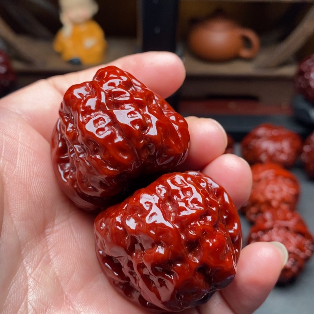 吊坠文玩核桃38蛤蟆头