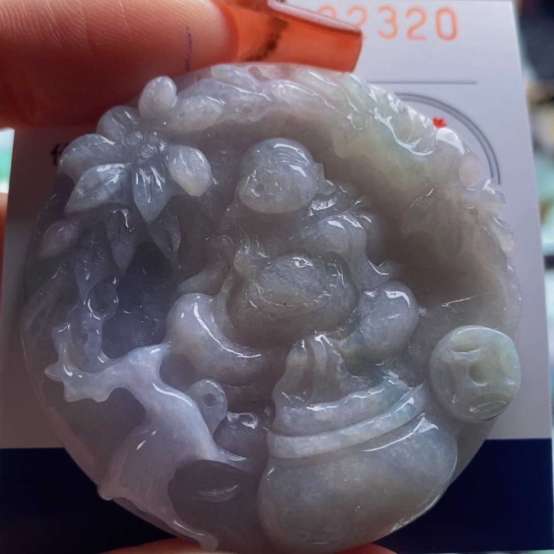 翡翠吊坠(不含链)未镶嵌