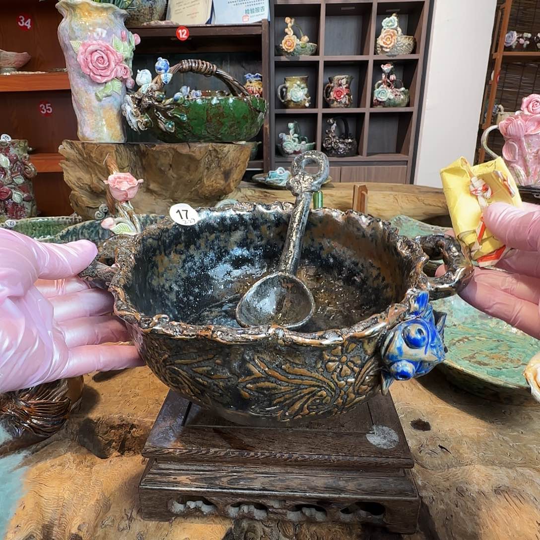 糖****纯手工咖啡杯，餐具